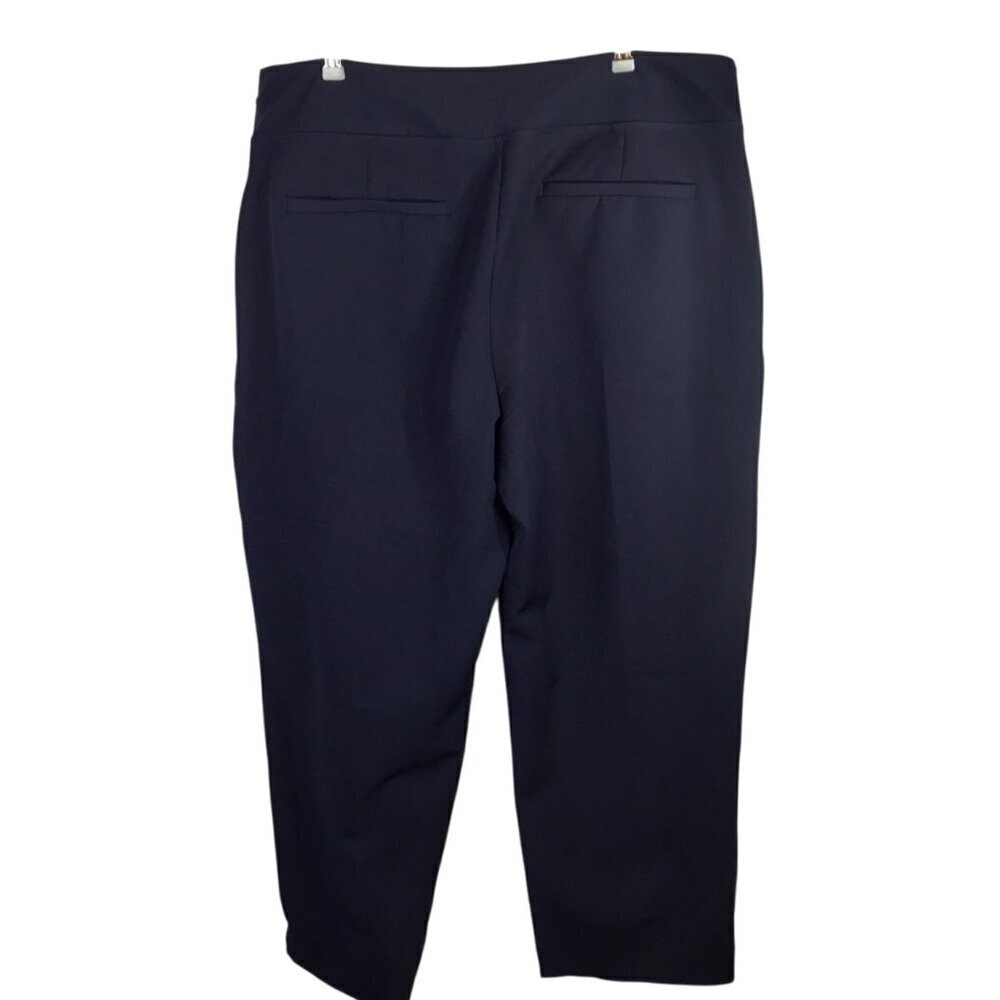Kirkland Signature Ankle Pant NWT Navy Blue XXL Stretch Zip Pockets 7772060 - Picture 4 of 7